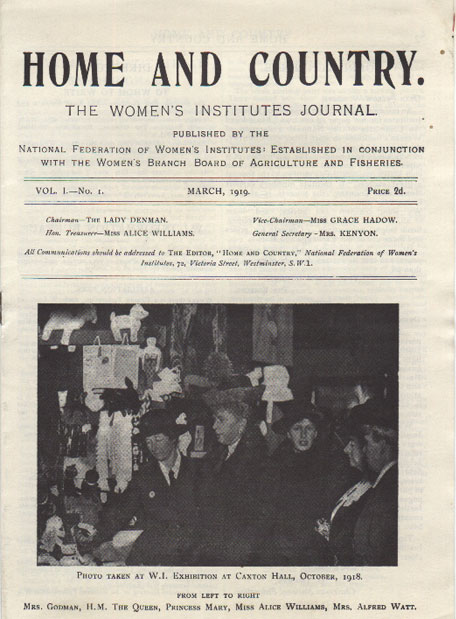 First edition of Home & Country magazine Home & Country magazine