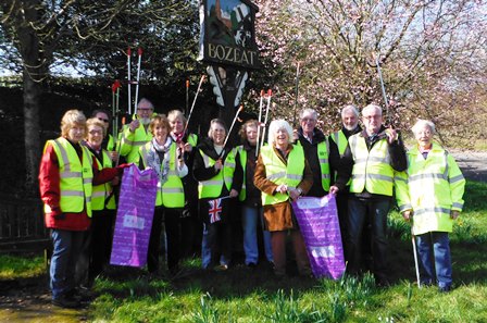 Bozeat WI Clean for the Queen