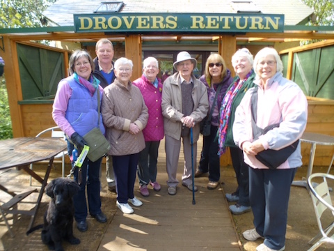 Outside the Drovers' Return