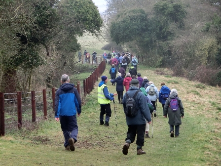 March walk at Emberton Park