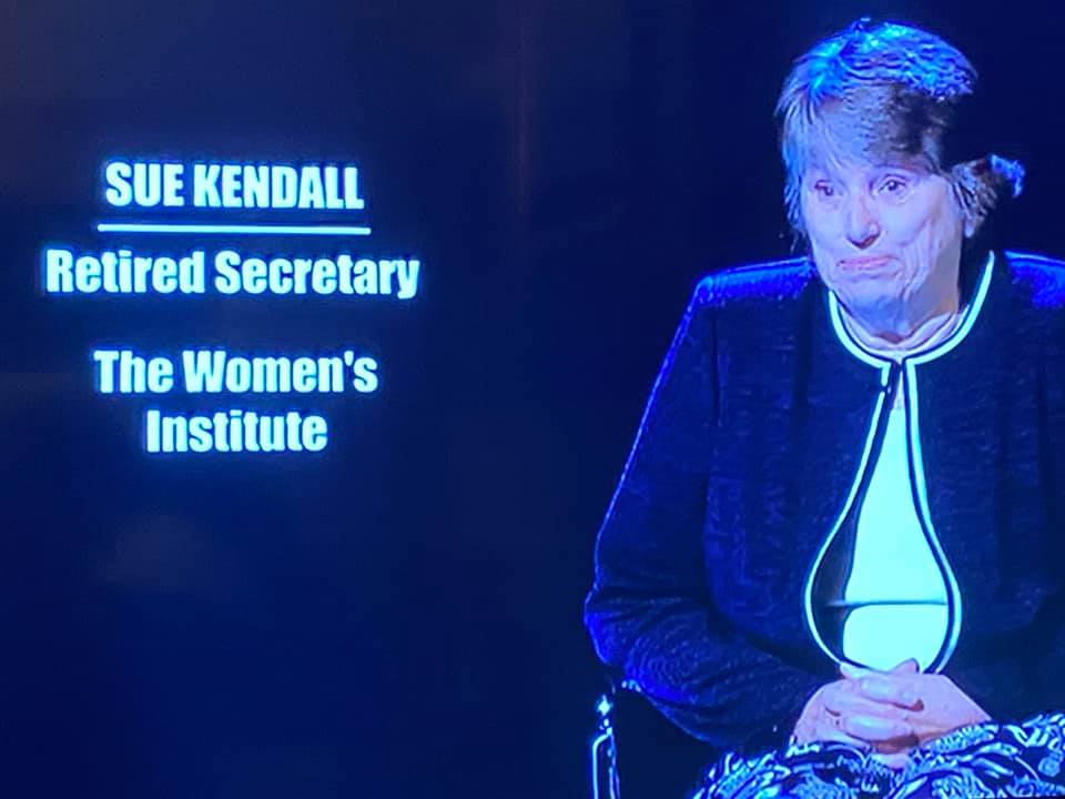 Sue Kendall in Mastermind Chair