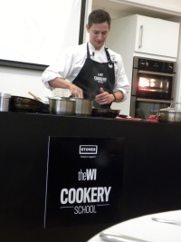 Cookery demonstration by the Denman Chef
