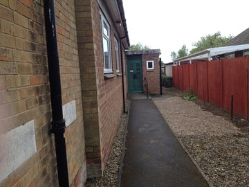 Methodist chapel side entrance