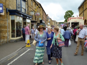 Our ladies shopping at Moreton in Marsh