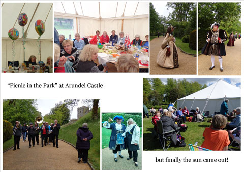 A Picnic in the Park at Arundel Castle