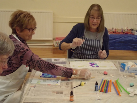 Alcohol Inks Talk and Practical Work