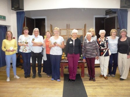 Champions Welton WI with County Chairman