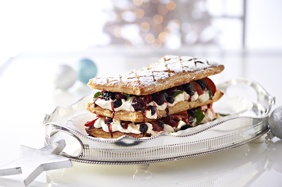 Mille Feuille With Berries - Recipe Winners