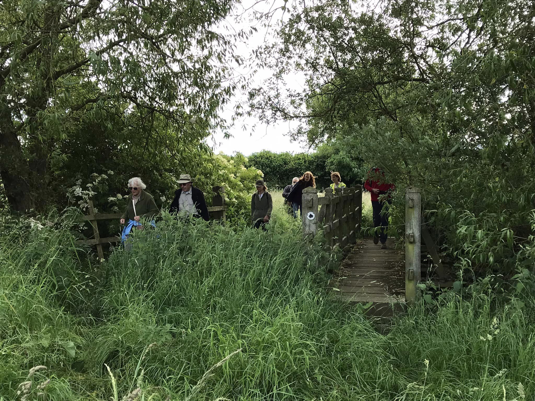 24.05 Walking over bridge