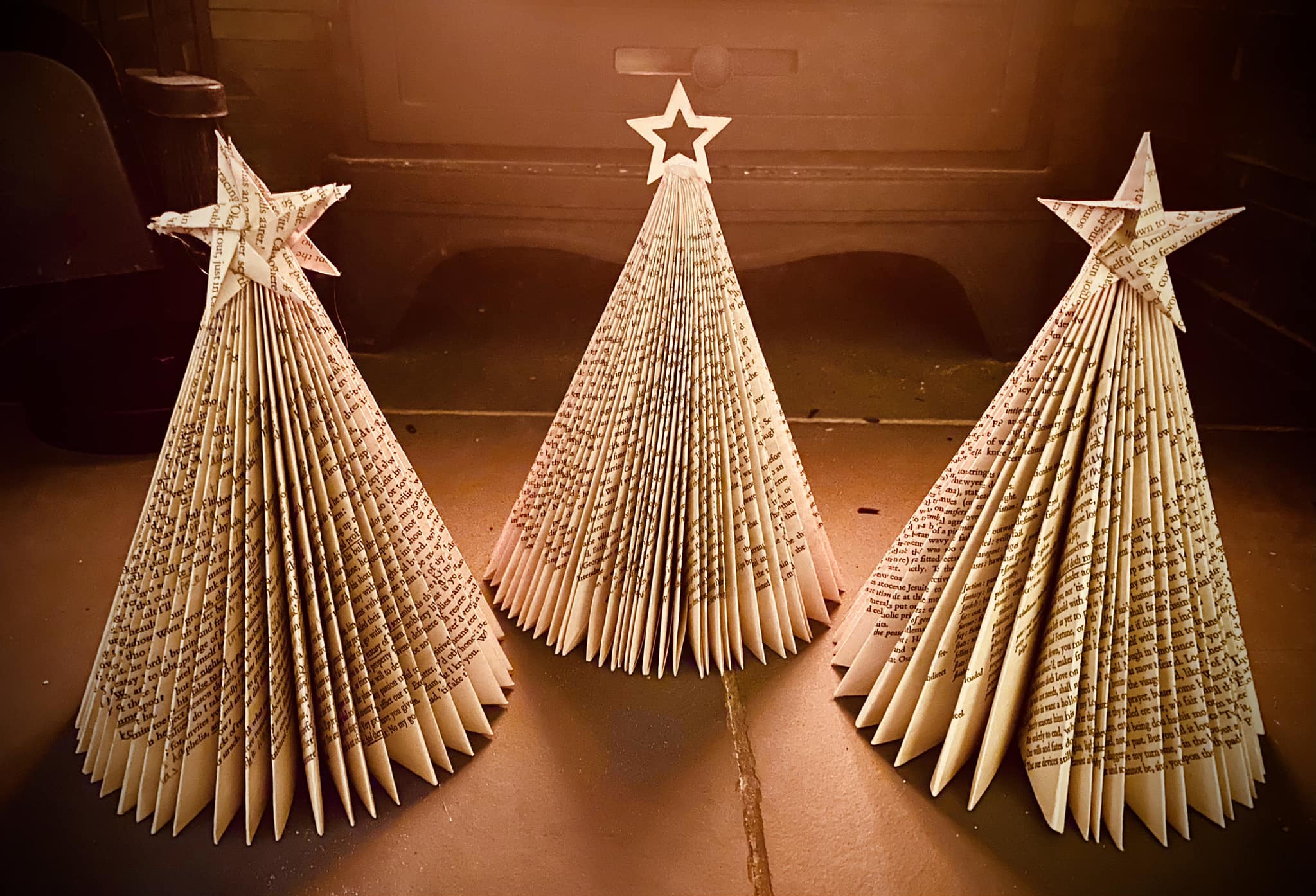 Paper Christmas trees