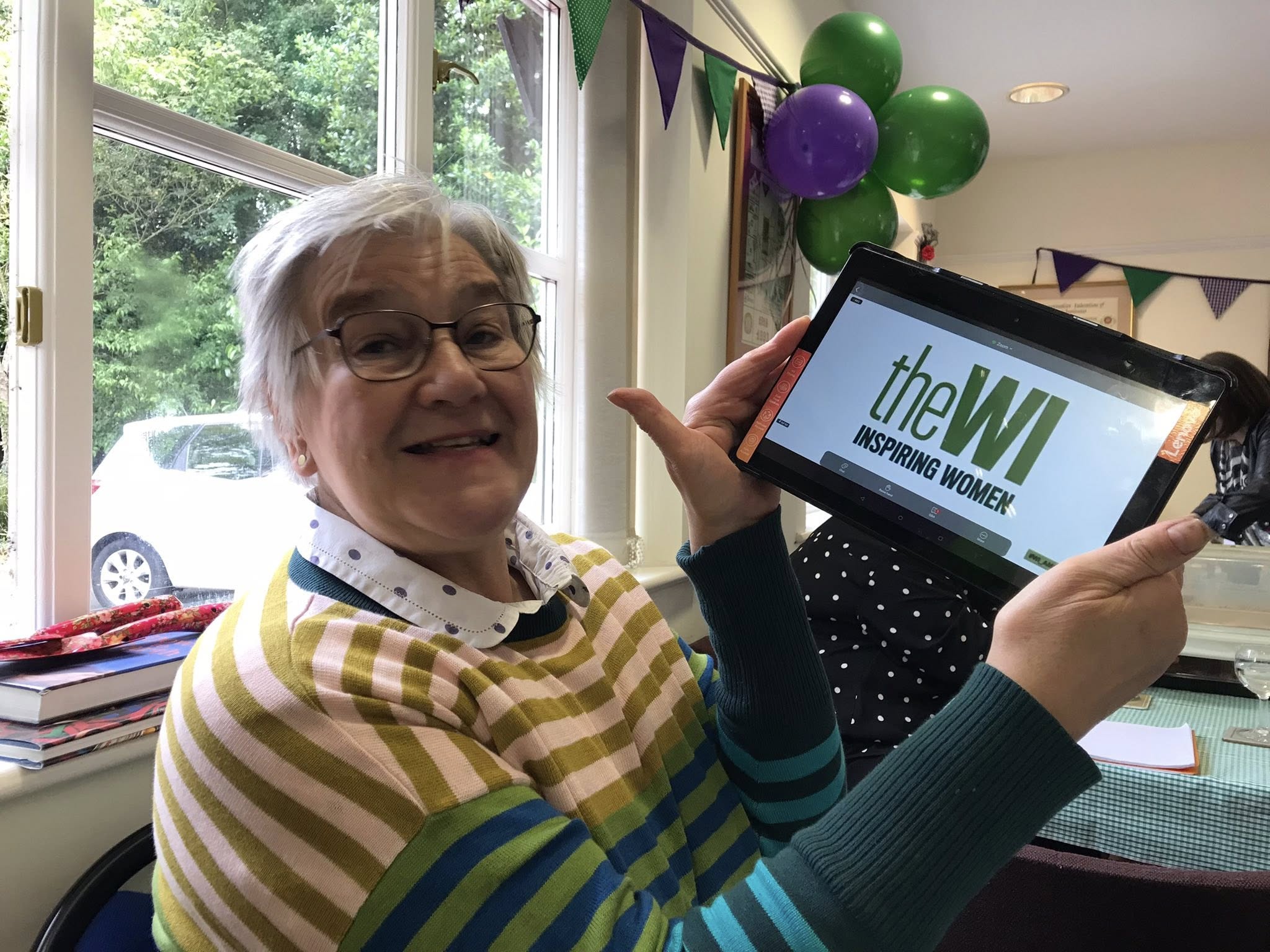 Delegate delighted