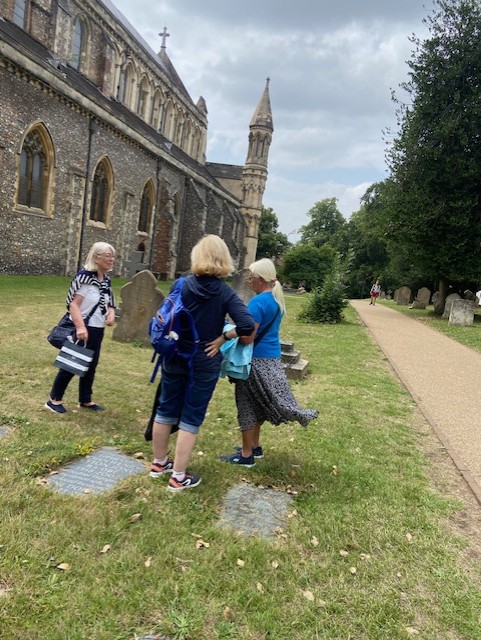 In the Churchyard