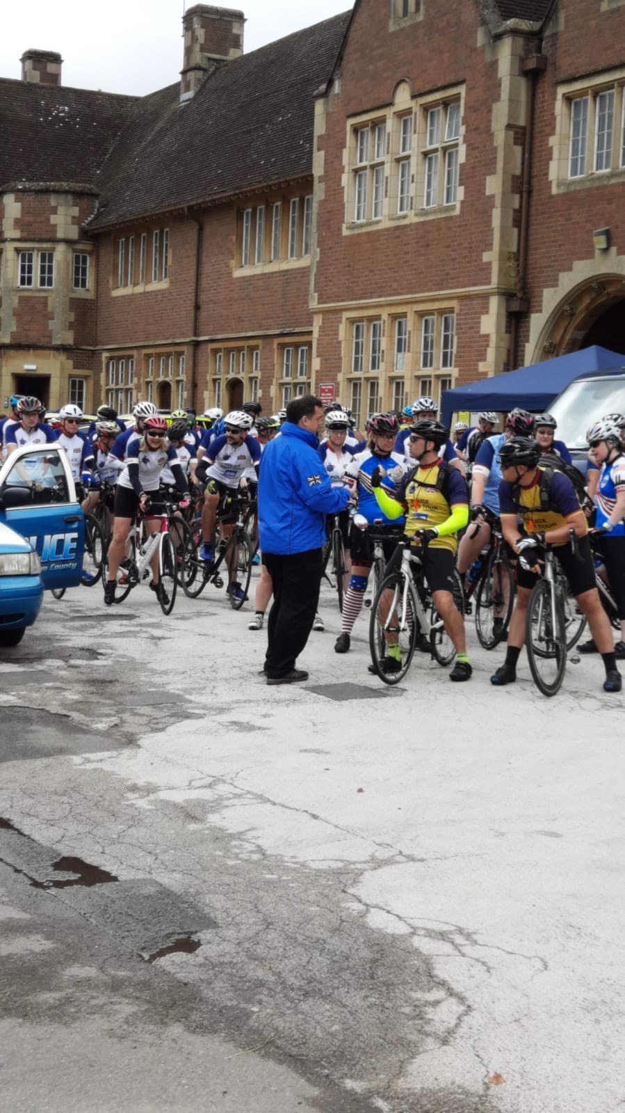 21.08 Outside Towcester Police Station