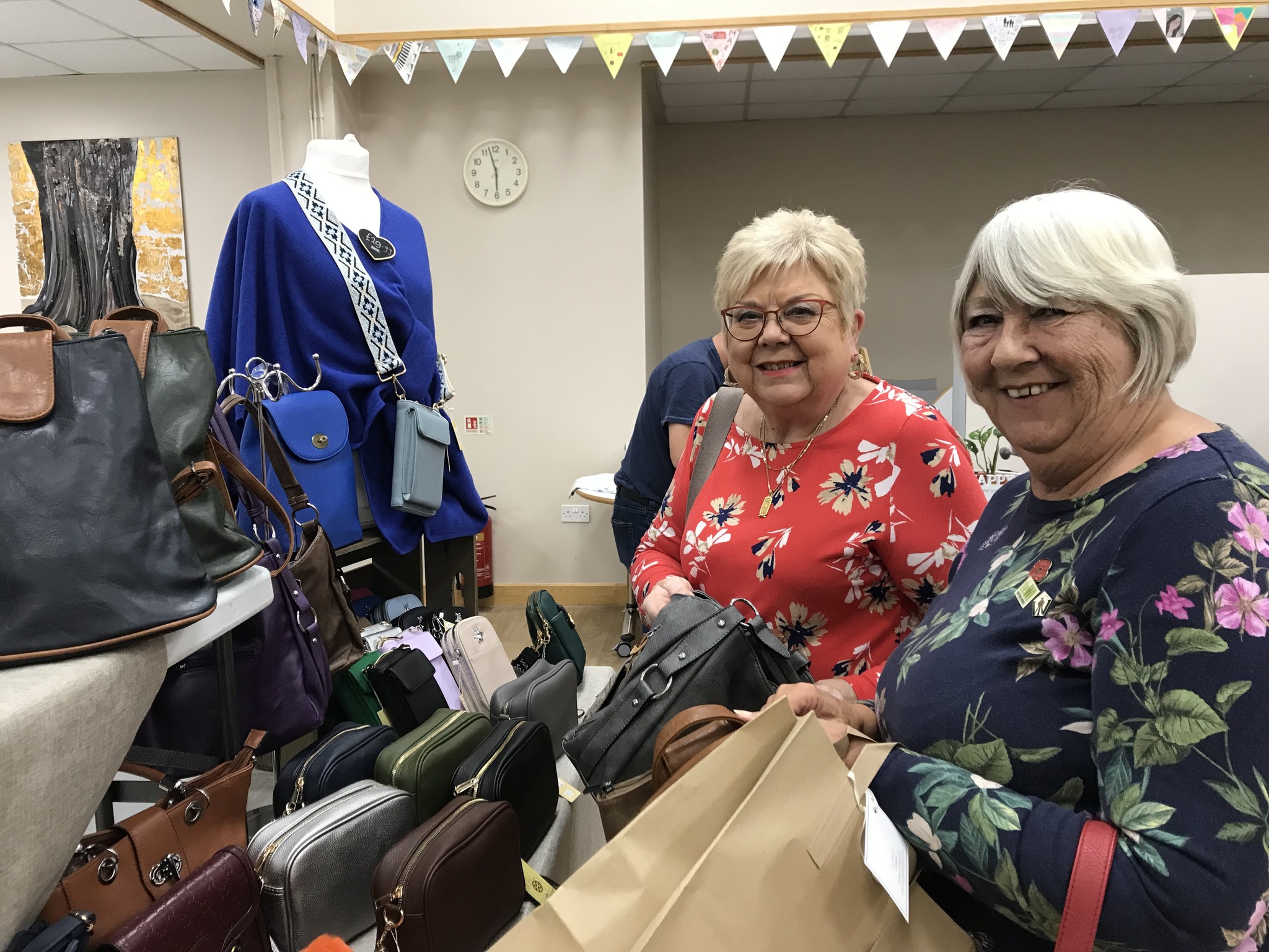 23.10 Rushton WI members shopping