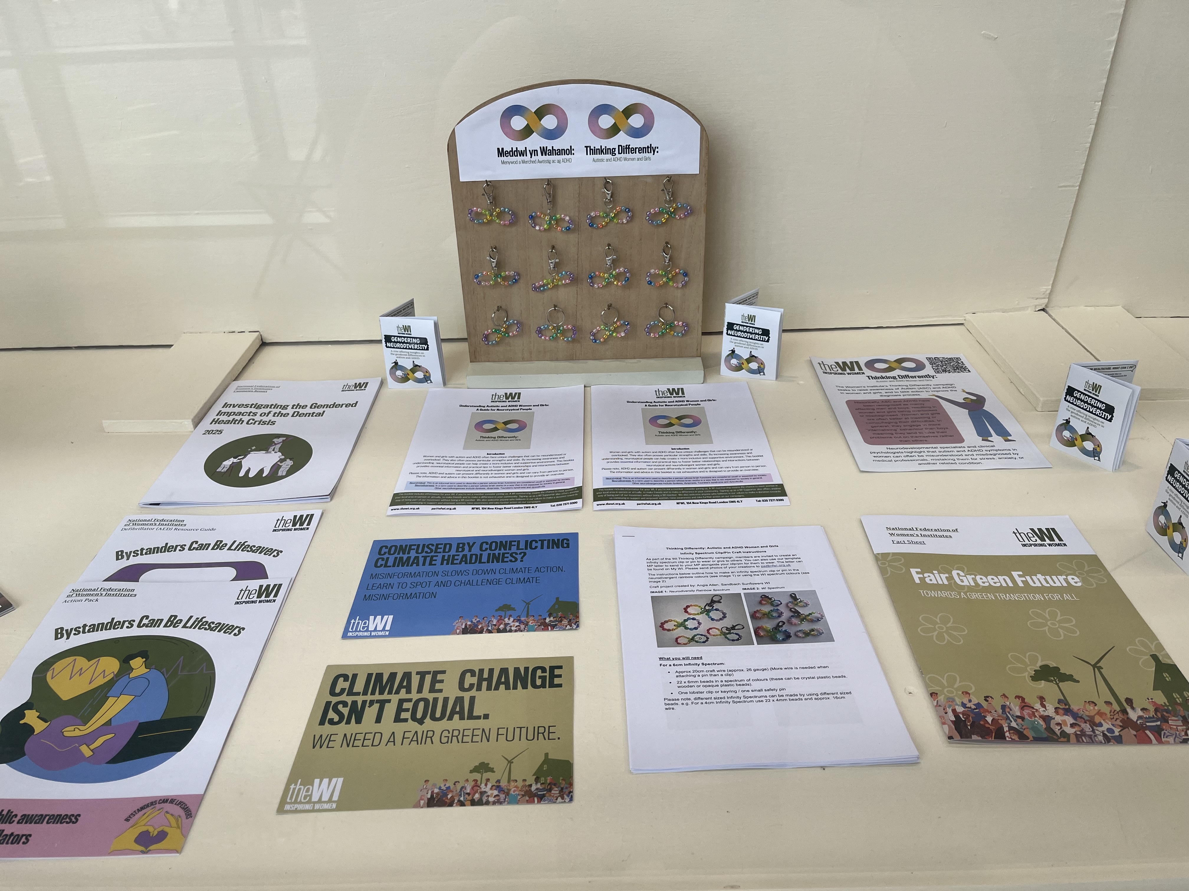 PA resources on the table