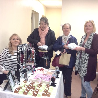 Great Doddington WI held a chocolate coffee morning to support local charity Daylight Centre in Wellingborough