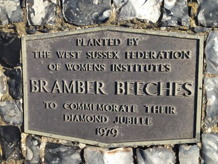 Cairn naming Bramber Beeches