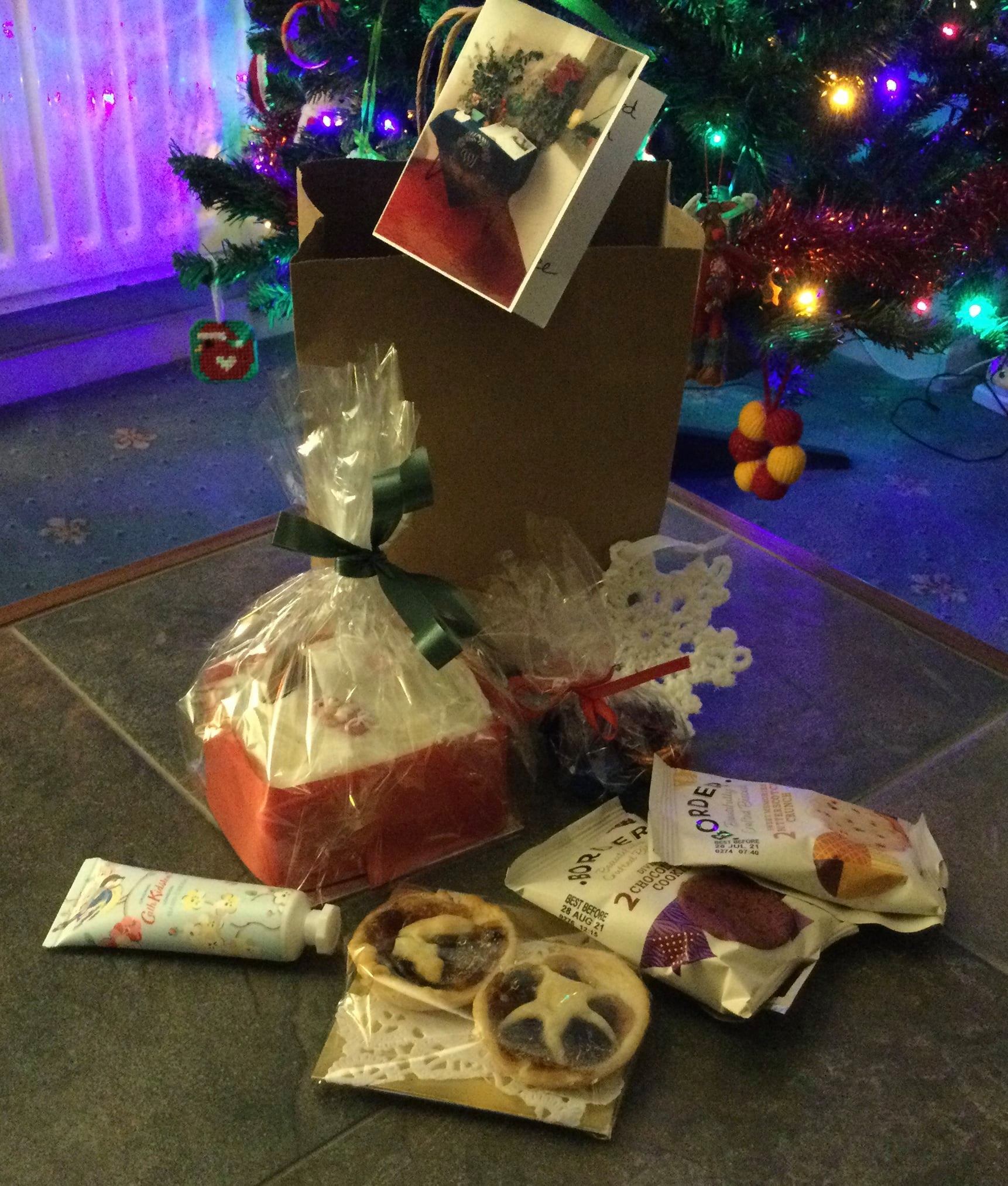 Goody bags delivered for Christmas 20.12 Goody bags