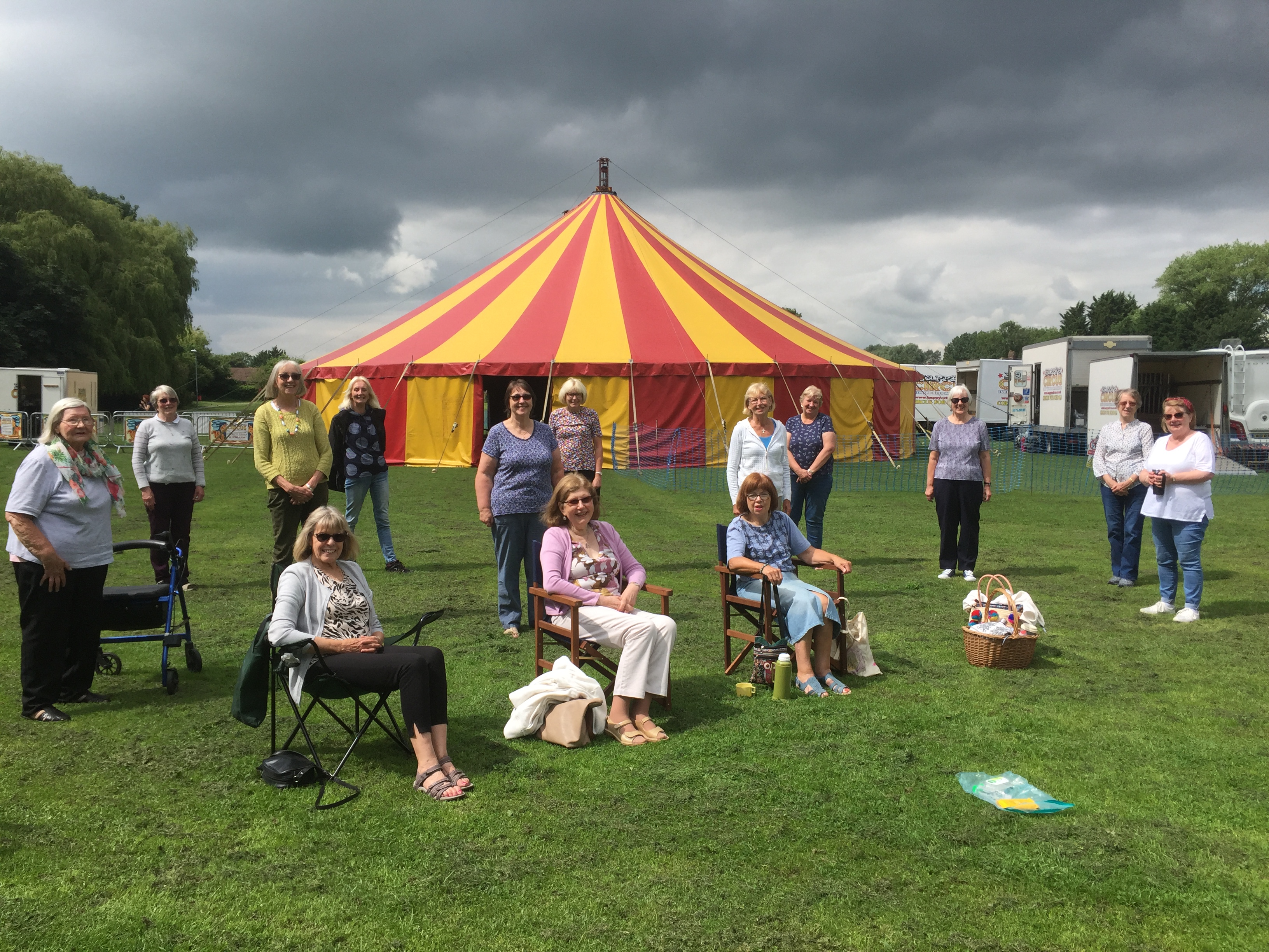 TEWI July 2021 social with big top