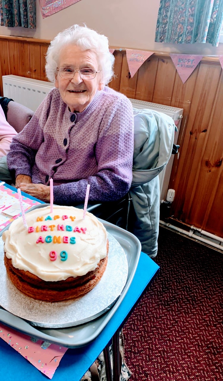 Mrs Agnes Jones, aged 99 years Mrs Agnes Jones aged 99
