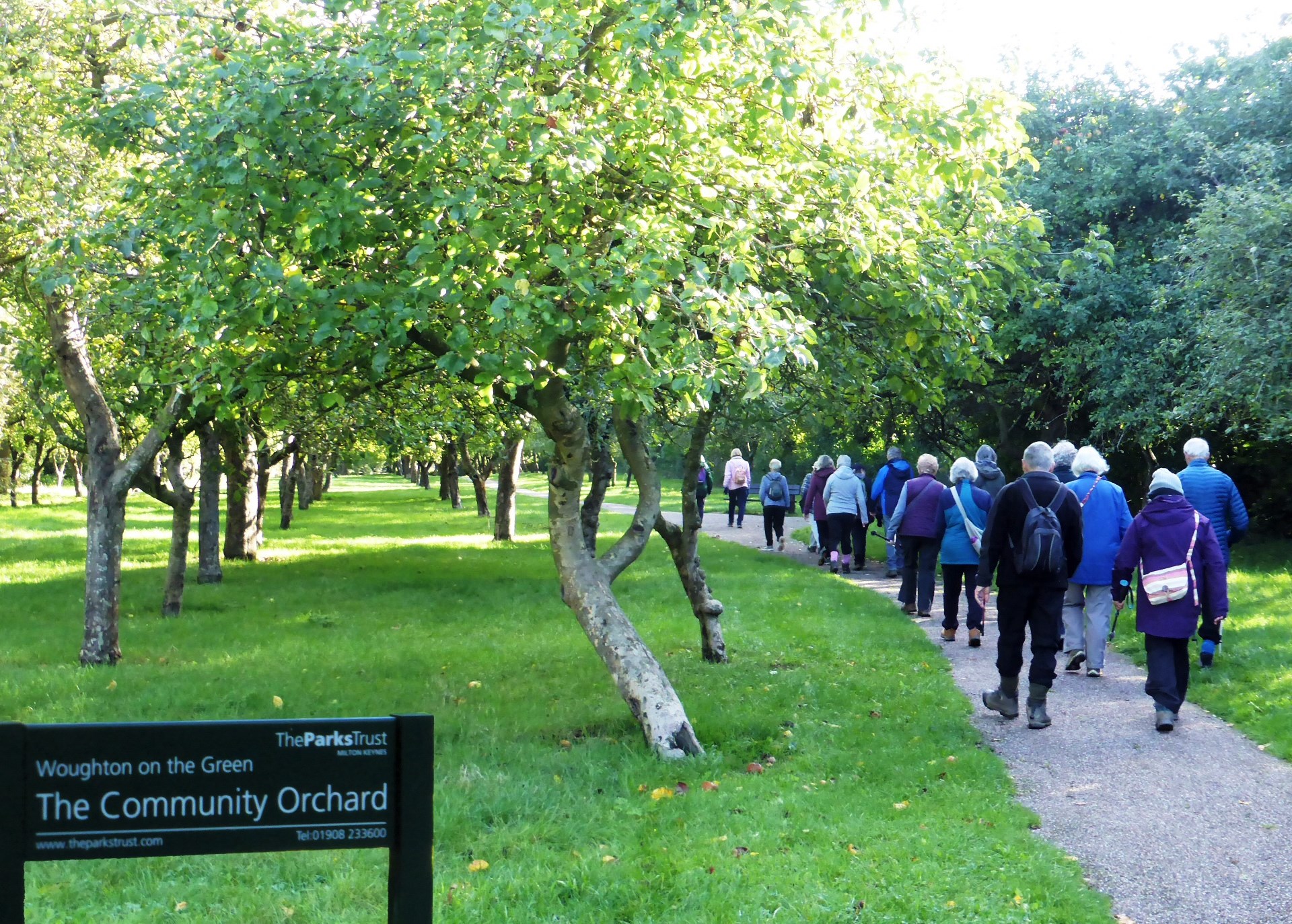 23.10 Walking through Community Orchard