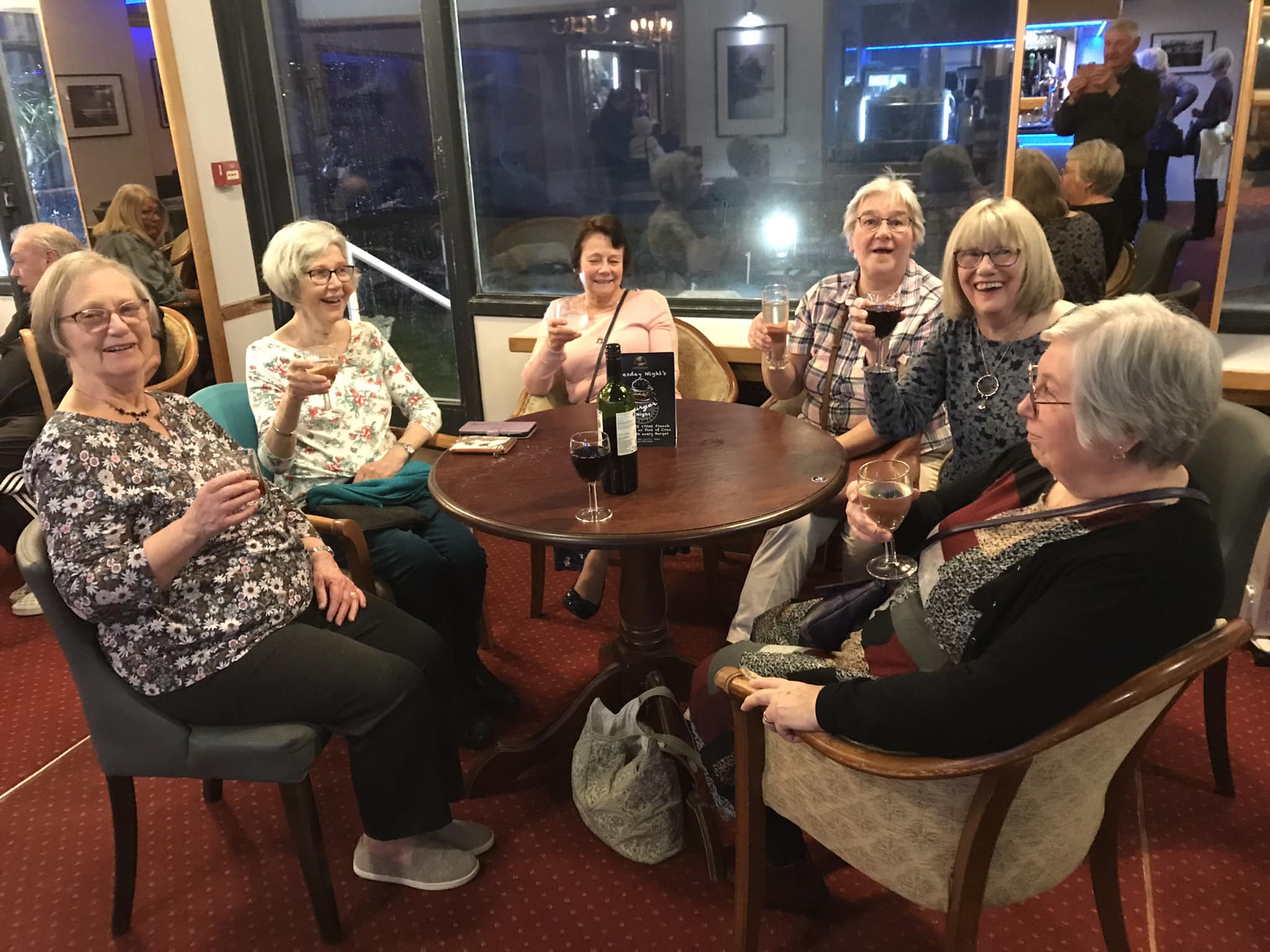 Relaxing after a busy day sight seeing