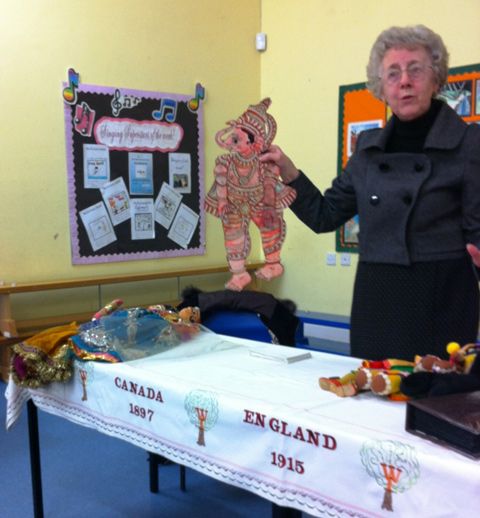 Nailstone WI Puppeteer talk and demo