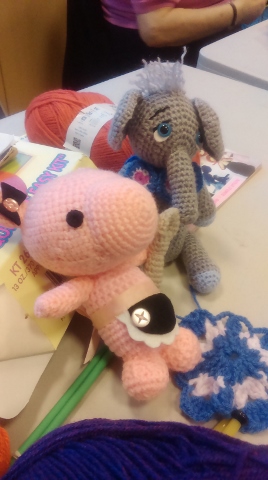 Knitted toys