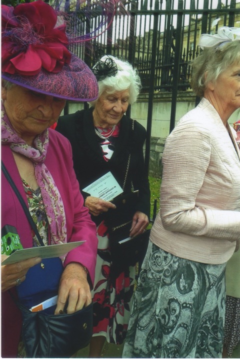 Pat at Buckingham Palace Garden Party