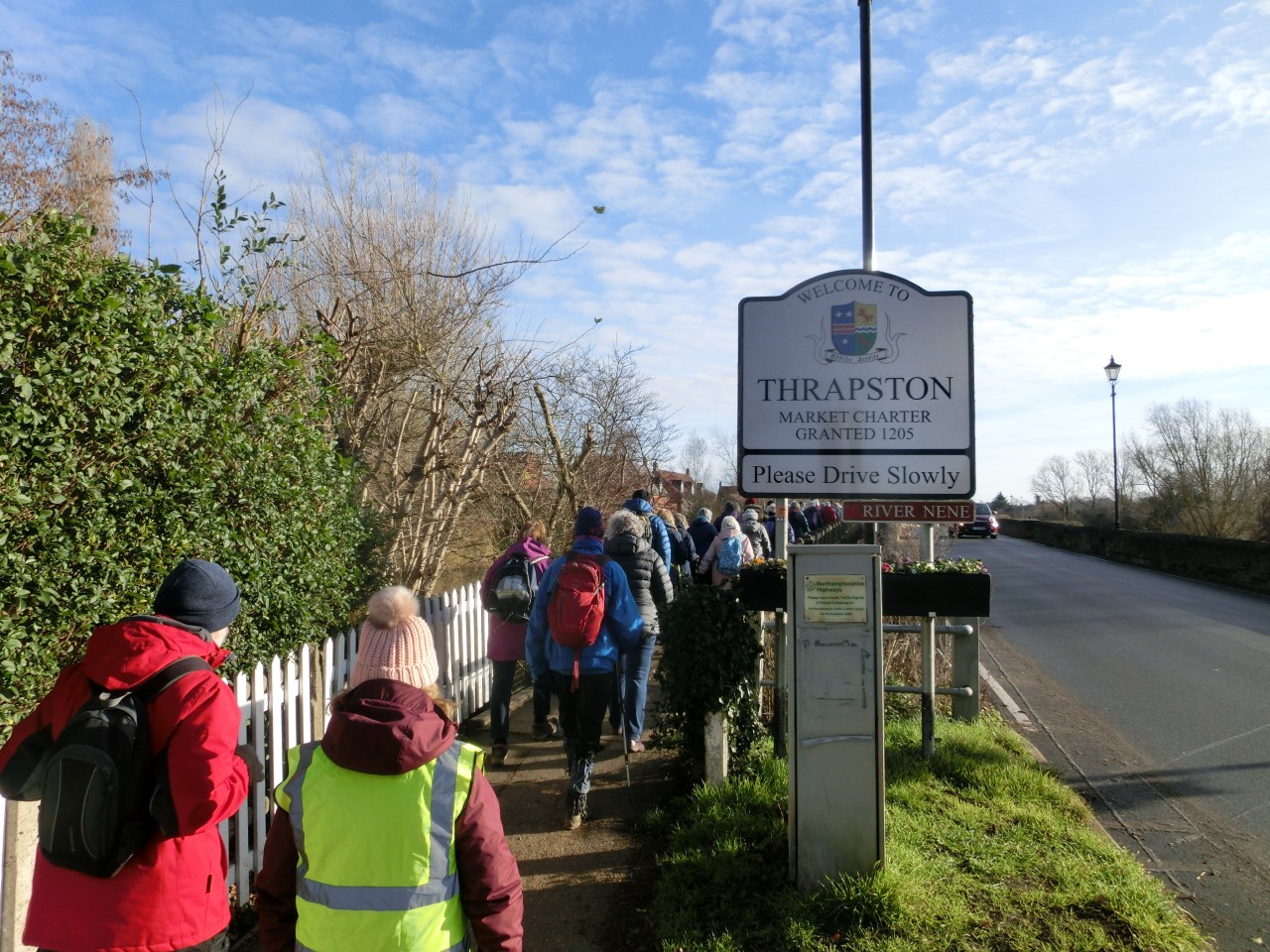 Walking near Thrapston