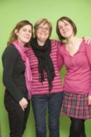 Three happy members
