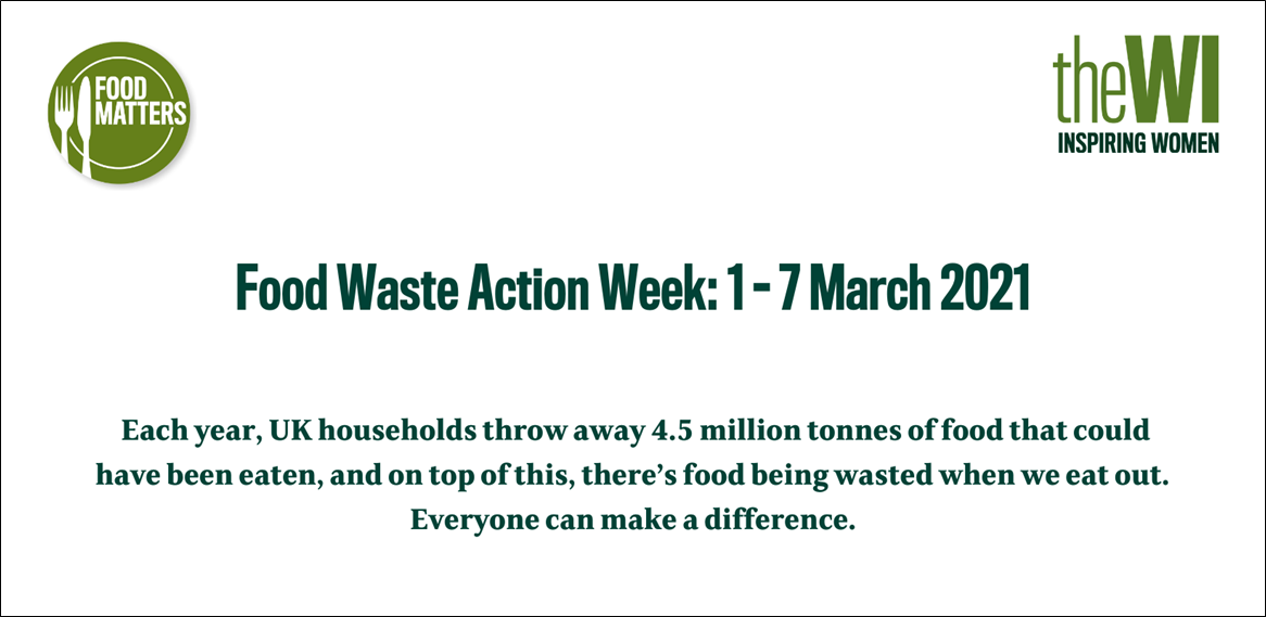 Information about Food Waste Action Week March 2021