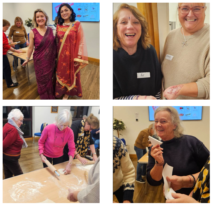 WI members celebrating different religions