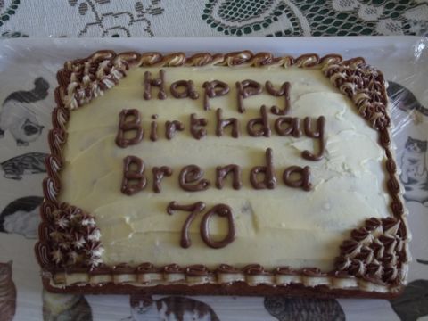 Brenda'a Birthday Cake