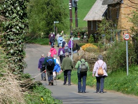 Harlestone picturesque village