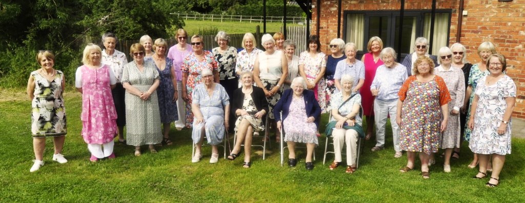 Members and friends at Centenary Afternoon Tea Party