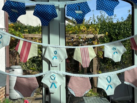 Pictures of Ovarian Cancer bunting