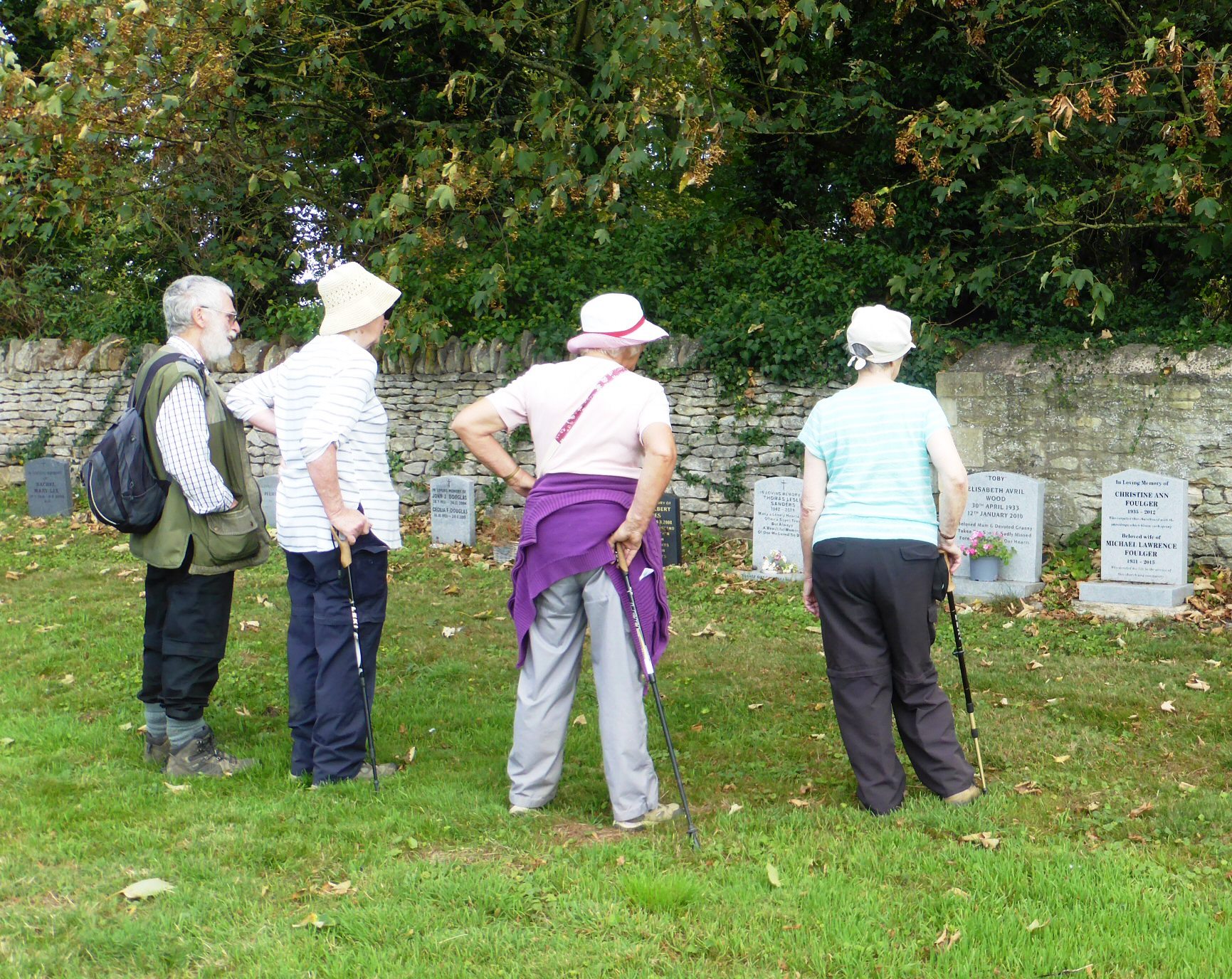 23.09 In Churchyard