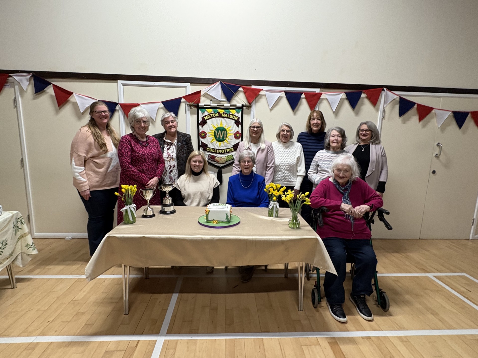 25.03.13 Some of Milton Malsor & Collingtree WI members
