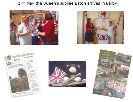 Queen's relay baton