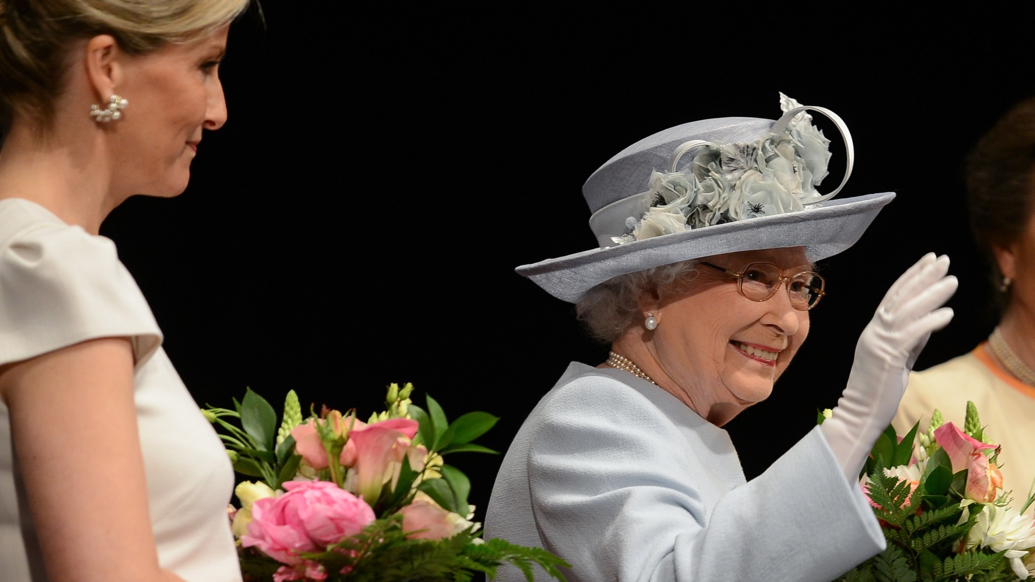 HM The Queen with Countess of Wessex