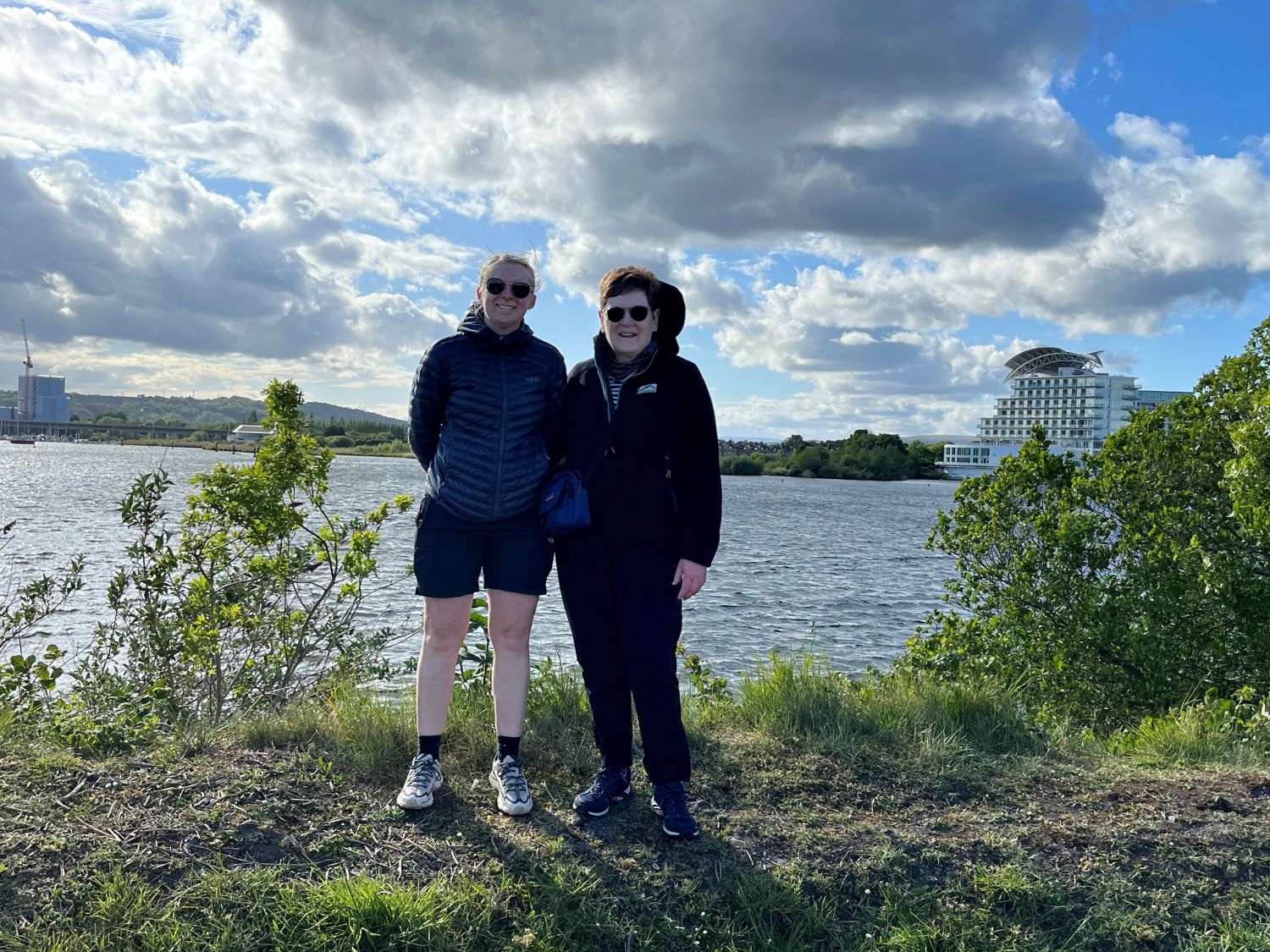 RC & KS resize Women's Institute 3 Peaks Challenge training