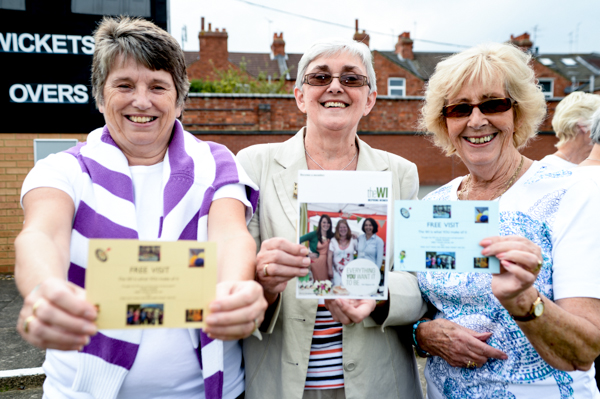 Sue Kendall, Margaret Foster and Shirley Corke