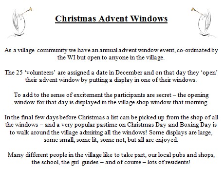 2014 Advent Windows