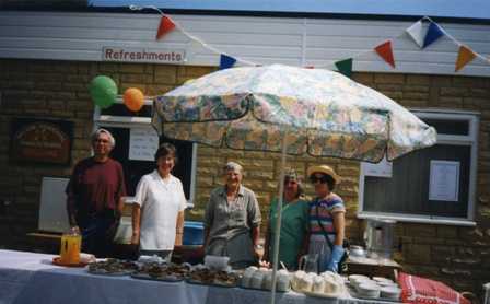 Refreshments at village fete (May 1998)