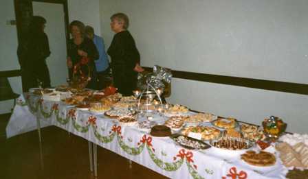 Christmas buffet (Dec 2009)
