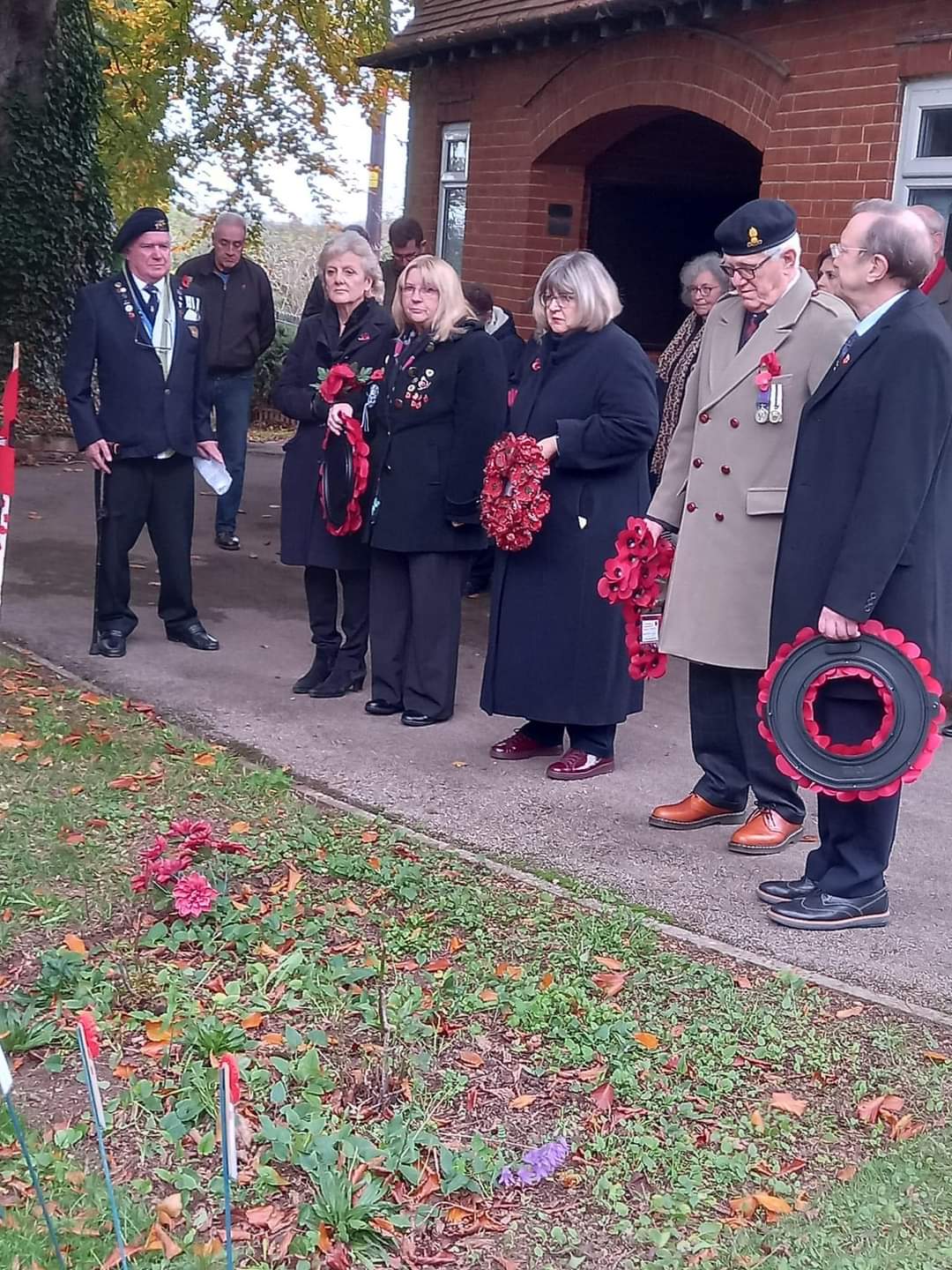 22.11 Laying the wreath
