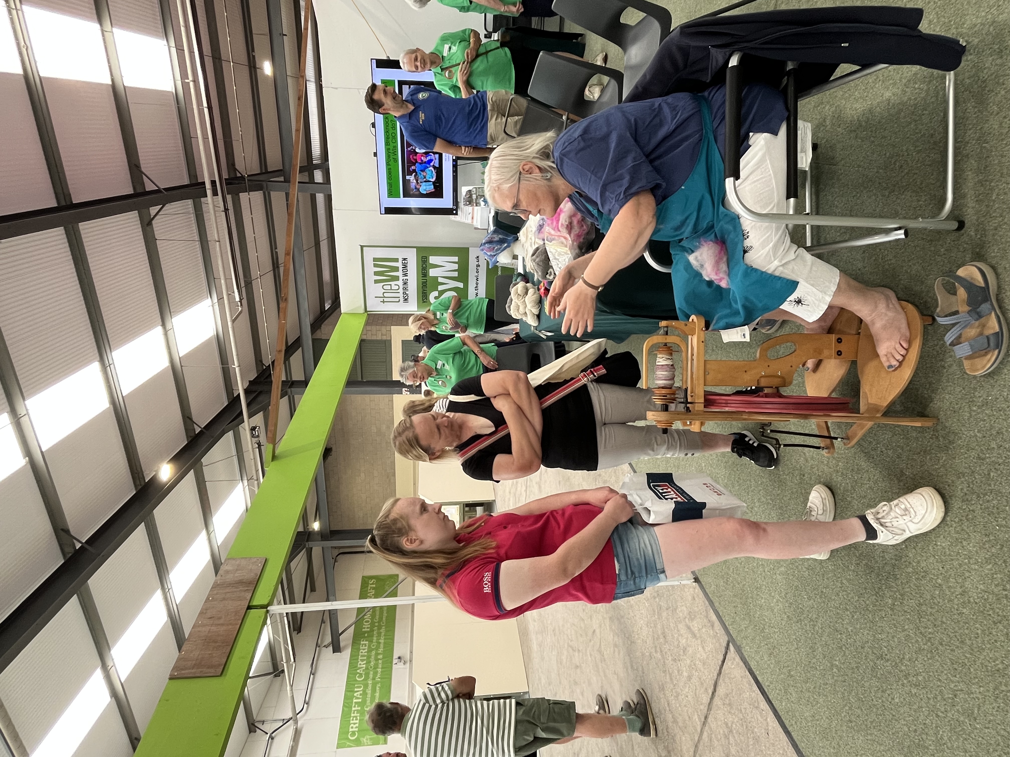 Spinning demonstration
