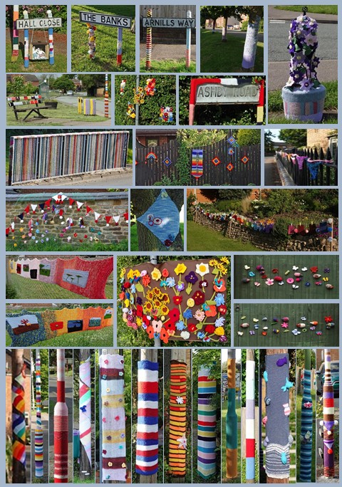 Centenary Yarn Bombing