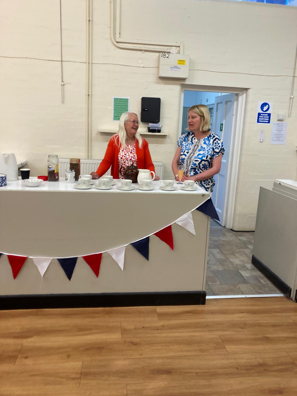 All important tea ladies
